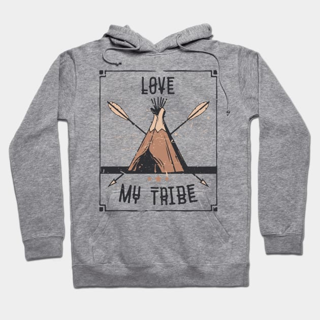 Love My Tribe Family Reunion Hoodie by Lunomerchedes